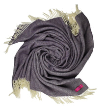 Load image into Gallery viewer, Southampton Home Wool Herringbone Throw (Lavender)-Throws and Blankets-Prince of Scots-810032750985-Q028001-18-Prince of Scots