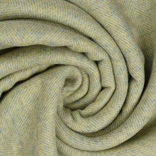 Load image into Gallery viewer, SOUTHAMPTON HOME Wool Herringbone Throw (Meadow)-Throws and Blankets-Prince of Scots-810032750954-Q028001-33-Prince of Scots