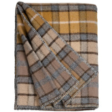 Load image into Gallery viewer, Highland Tweeds BIG Throw ~Natural Buchanan ~
