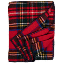 Load image into Gallery viewer, Highland Tweeds BIG Throw ~ Royal Stewart ~
