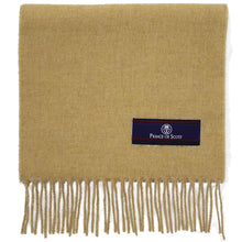 Load image into Gallery viewer, Prince of Scots Fringed Merino Wool Scarf (Cream)-scarf-Prince of Scots-PrinceCream-810032759827-Prince of Scots
