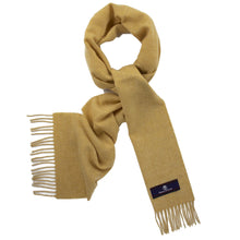 Load image into Gallery viewer, Prince of Scots Fringed Merino Wool Scarf (Cream)-scarf-Prince of Scots-PrinceCream-810032759827-Prince of Scots
