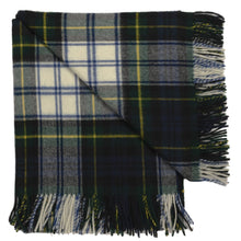 Load image into Gallery viewer, Prince of Scots Highland Tartan Tweed Merino Wool Throw ~ Dress Gordon ~-Throws and Blankets-Prince of Scots-Prince of Scots
