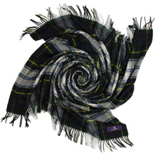 Load image into Gallery viewer, Prince of Scots Highland Tartan Tweed Merino Wool Throw ~ Dress Gordon ~-Throws and Blankets-Prince of Scots-Prince of Scots
