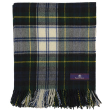 Load image into Gallery viewer, Prince of Scots Highland Tartan Tweed Merino Wool Throw ~ Dress Gordon ~-Throws and Blankets-Prince of Scots-Prince of Scots
