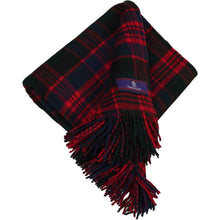 Load image into Gallery viewer, Prince of Scots Highland Tartan Tweed Merino Wool Throw ~ Macdonald ~-Throws and Blankets-Prince of Scots-Prince of Scots
