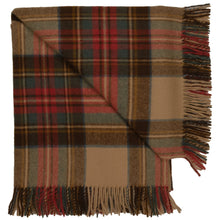 Load image into Gallery viewer, Prince of Scots Highland Tweed Merino Wool Throw ~ Antique Dress Stewart ~-Throws and Blankets-Prince of Scots-00810032750527-J400014-Prince of Scots
