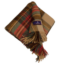 Load image into Gallery viewer, Prince of Scots Highland Tweed Merino Wool Throw ~ Antique Dress Stewart ~-Throws and Blankets-Prince of Scots-00810032750527-J400014-Prince of Scots
