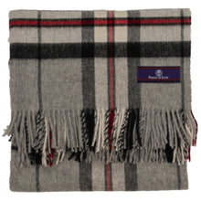 Load image into Gallery viewer, Prince of Scots Highland Tweed Merino Wool Throw ~ Grey Thompson ~-Throws and Blankets-Prince of Scots-00810032750503-J400015-Prince of Scots
