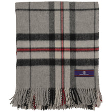 Load image into Gallery viewer, Prince of Scots Highland Tweed Merino Wool Throw ~ Grey Thompson ~-Throws and Blankets-Prince of Scots-00810032750503-J400015-Prince of Scots
