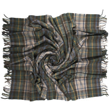 Load image into Gallery viewer, Prince of Scots Highland Tweed New Wool Fluffy Throw ~Antique Dress Gordon ~-Throws and Blankets-Prince of Scots-00810032750336-J4050028-011-Prince of Scots
