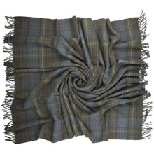 Load image into Gallery viewer, Prince of Scots Highland Tweed New Wool Fluffy Throw ~ Antique Hunting Stewart ~-Throws and Blankets-Prince of Scots-00810032750282-J4050028-019-Prince of Scots
