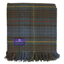 Load image into Gallery viewer, Prince of Scots Highland Tweed New Wool Fluffy Throw ~ Antique Hunting Stewart ~-Throws and Blankets-Prince of Scots-00810032750282-J4050028-019-Prince of Scots
