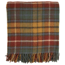 Load image into Gallery viewer, Prince of Scots Highland Tweed Pure New Wool Fluffy Throw ~ Antique Buchanan ~-Throws and Blankets-Prince of Scots-00810032750206-K40050018-006-Prince of Scots
