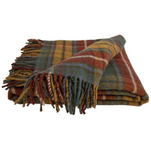 Load image into Gallery viewer, Prince of Scots Highland Tweed Pure New Wool Fluffy Throw ~ Antique Buchanan ~-Throws and Blankets-Prince of Scots-00810032750206-K40050018-006-Prince of Scots
