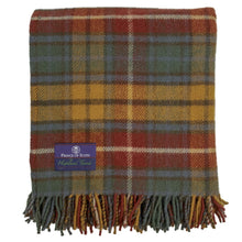 Load image into Gallery viewer, Prince of Scots Highland Tweed Pure New Wool Fluffy Throw ~ Antique Buchanan ~-Throws and Blankets-Prince of Scots-00810032750206-K40050018-006-Prince of Scots
