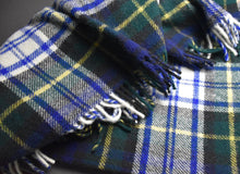 Load image into Gallery viewer, Prince of Scots Highland Tweed Pure New Wool Fluffy Throw ~ Dress Gordon ~-Throws and Blankets-Prince of Scots-00810032750312-J4050028-018-Prince of Scots
