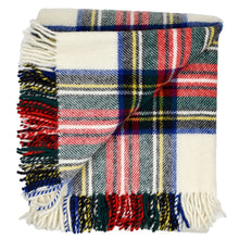 Load image into Gallery viewer, Prince of Scots Highland Tweed Pure New Wool Fluffy Throw ~ Dress Stewart ~-Throws and Blankets-Prince of Scots-00810032750299-J4050028-020-Prince of Scots
