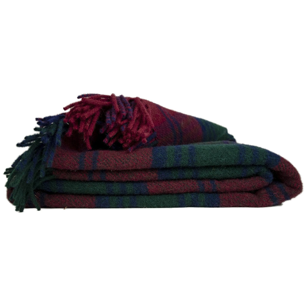 Prince of Scots Highland Tweed Pure New Wool Fluffy Throw ~ Lindsay ~-Throws and Blankets-Prince of Scots-00810032750213-K40050018-005-Prince of Scots