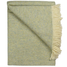 Load image into Gallery viewer, SOUTHAMPTON HOME Wool Herringbone Throw (Meadow)-Throws and Blankets-Prince of Scots-810032750954-Q028001-33-Prince of Scots
